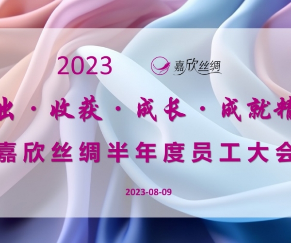威尼斯8040丝绸召开2023半年度员工大会